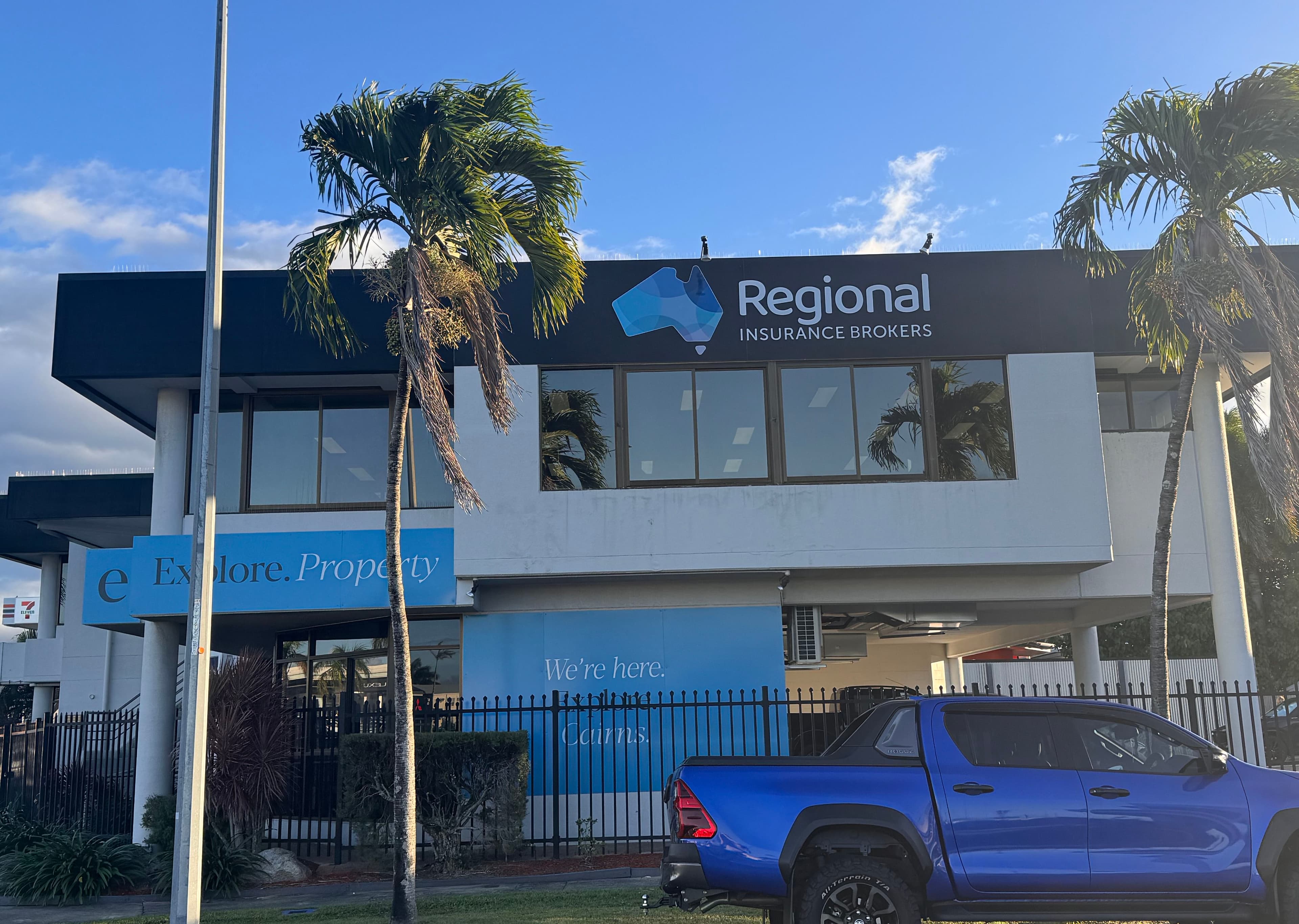 Regional Insurance Brokers office building in North Queensland